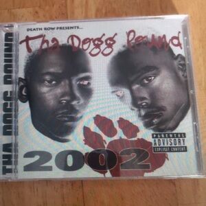 Dog-Themed Music CD with Black and Red Cover